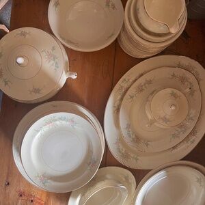 RARE Nautilus Eggshell Homer Laughlin Vintage China 72 Piece Set